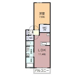 東林間ハウスの物件間取画像